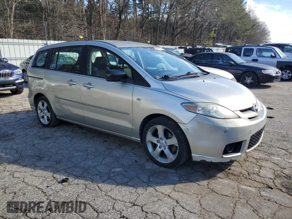 2006 Mazda 5 Sport with VIN JM1CR293260126154, listed as a Copart auction lot 46422445 with 180,439 mi miles and Clean Title. Bid and sale history available at DreamBid. Image 4.