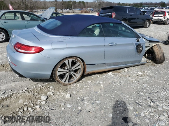 2018 Mercedes-Benz C 300 with VIN WDDWK4JB3JF610359, listed as a Copart auction lot 44589095 with 11,936 mi miles and Salvage Title. Bid and sale history available at DreamBid. Image 3.
