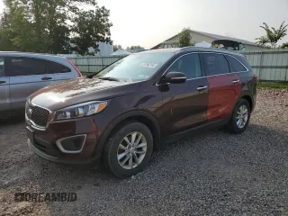 2016 Kia Sorento LX with VIN 5XYPGDA34GG020508, listed as a Copart auction lot 67362184 with 165,795 mi miles and Non Repairable. Bid and sale history available at carsss.com. Image 1.