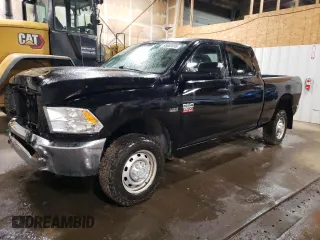 2012 Ram 2500 ST with VIN 3C6TD5CT4CG289296, listed as a Copart auction lot 53002695 with 101,427 mi miles and Salvage Title. Bid and sale history available at carsss.com. Image 1.
