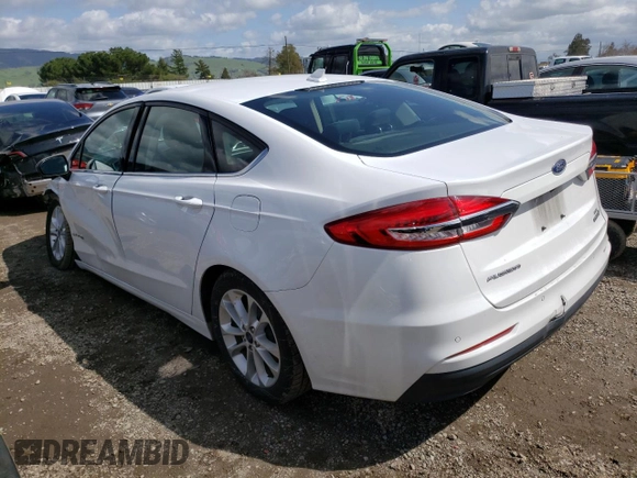 2019 Ford Fusion Hybrid SE with VIN 3FA6P0LU9KR201909, listed as a Copart auction lot 46178173 with 158,652 mi miles. Bid and sale history available at carsss.com. Image 2.