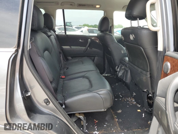 2019 Nissan Armada SV with VIN JN8AY2NC4K9585812, listed as a Copart auction lot 59444084 with 69,782 mi miles and Clean Title. Bid and sale history available at carsss.com. Image 10.
