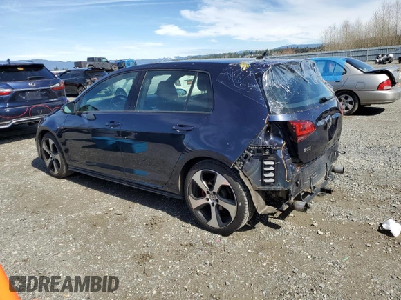 2017 Volkswagen Golf GTI S with VIN 3VW5T7AU2HM003138, listed as a Copart auction lot 49998195 with 112,695 mi miles and Salvage Title. Bid and sale history available at carsss.com. Image 2.