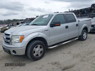 2014 Ford F-150 XL with VIN 1FTFW1CF9EFA40824, listed as a IAAI auction lot 41843053 with 124,613 mi miles. Bid and sale history available at carsss.com. Image 17.