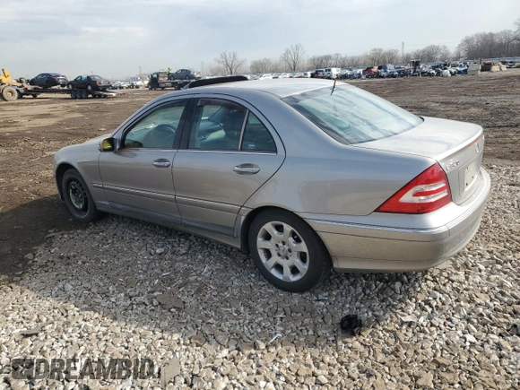 2005 Mercedes-Benz C 320 with VIN WDBRF84J45F570111, listed as a Copart auction lot 50426905 with 146,051 mi miles and Salvage title. Bid and sale history available at DreamBid. Image 2.