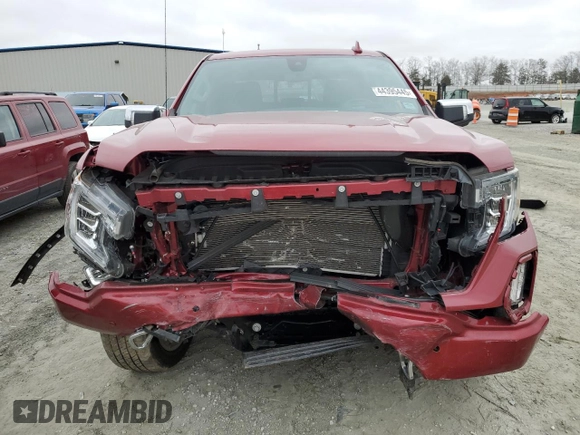 2020 GMC Sierra 1500 Denali with VIN 1GTU9FEL4LZ330883, listed as a Copart auction lot 44395445 with 25,922 mi miles and Salvage Title. Bid and sale history available at DreamBid. Image 5.