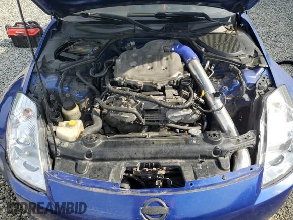 2003 Nissan 350Z Enthusiast with VIN JN1AZ34D43T103517, listed as a Copart auction lot 55512175 with 232,665 mi miles and Salvage Title. Bid and sale history available at carsss.com. Image 11.