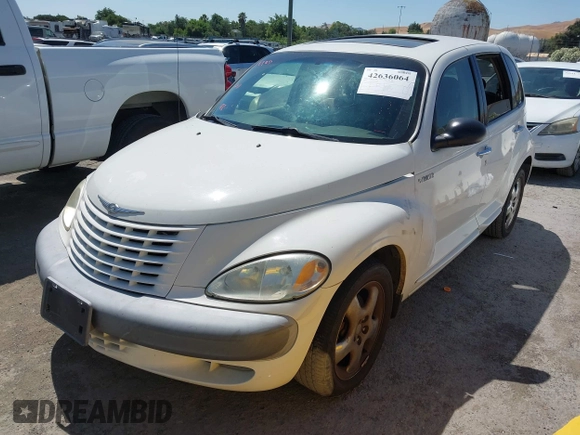 2002 Chrysler PT Cruiser Limited with VIN 3C8FY68B52T255775, listed as a IAAI auction lot 42636064 with 180,823 mi miles and . Bid and sale history available at DreamBid. Image 17.
