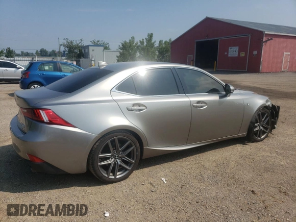 2016 Lexus IS 300/350 with VIN JTHCM1D26G5003905, listed as a Copart auction lot 62312475 with 273,129 mi miles and Clean title. Bid and sale history available at DreamBid. Image 3.
