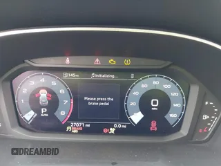 2022 Audi Q3 S line Premium Plus with VIN WA1EECF32N1065423, listed as a IAAI auction lot 42081354 with 27,071 mi miles and . Bid and sale history available at DreamBid. Image 7.