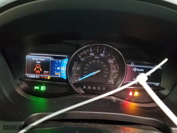 2019 Ford Explorer Sport with VIN 1FM5K8GT2KGA72662, listed as a Copart auction lot 52960535 with 110,898 mi miles and Salvage Title. Bid and sale history available at carsss.com. Image 9.