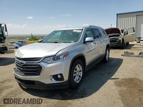 2018 Chevrolet Traverse LT Cloth with VIN 1GNERGKW7JJ259013, listed as a Copart auction lot 60332165 with 111,339 mi miles and Salvage title. Bid and sale history available at DreamBid. Image 15.
