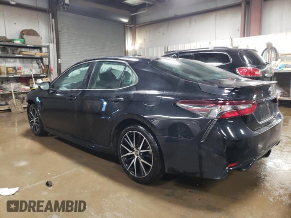 2021 Toyota Camry SE Nightshade with VIN 4T1G11AK8MU479148, listed as a Copart auction lot 88253355 with 66,615 mi miles and Salvage Title. Bid and sale history available at carsss.com. Image 2.
