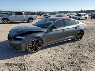 2021 Audi S5 Sportback Premium Plus z VIN WAUC4CF59MA018631, wystawiony jako Copart lot #51182055 z przebiegiem 45 445 mil mil oraz Szkody całkowita. Historia ofert i sprzedaży dostępna na DreamBid. Obrazek 1.