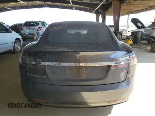 2016 Tesla Model S 70 with VIN 5YJSA1E15GF159542, listed as a Copart auction lot 58253965 with 70,373 mi miles and Salvage title. Bid and sale history available at DreamBid. Image 6.
