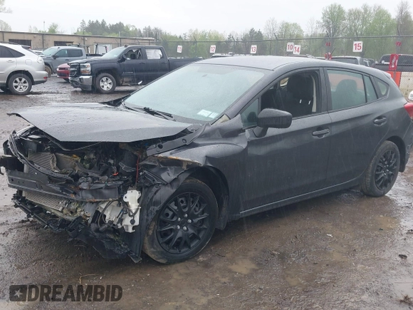 2018 Subaru Impreza with VIN 4S3GTAA67J3728185, listed as a IAAI auction lot 42140197 with 77,090 mi miles and . Bid and sale history available at DreamBid. Image 17.