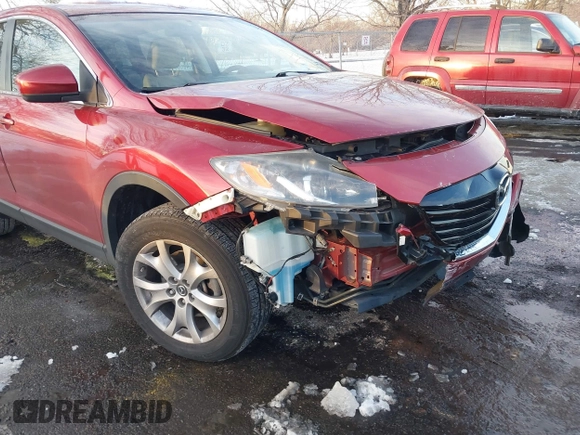 2014 Mazda CX-9 Touring with VIN JM3TB3CV1E0433325, listed as a IAAI auction lot 41409898 with 117,082 mi miles. Bid and sale history available at carsss.com. Image 6.