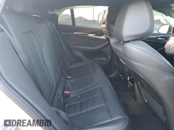 2021 BMW X4 M40i with VIN 5UX2V5C02M9E10918, listed as a Copart auction lot 42954645 with Not provided miles and Salvage title. Bid and sale history available at DreamBid. Image 11.