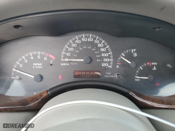 2000 Chevrolet Malibu LS with VIN 1G1NE52J3Y6204576, listed as a Copart auction lot 39163954 with 135,837 mi miles and Clean Title. Bid and sale history available at carsss.com. Image 9.