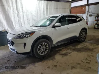 2021 Ford Escape SE with VIN 1FMCU9G61MUB28595, listed as a Copart auction lot 64726385 with 20,007 mi miles and Salvage title. Bid and sale history available at DreamBid. Image 1.
