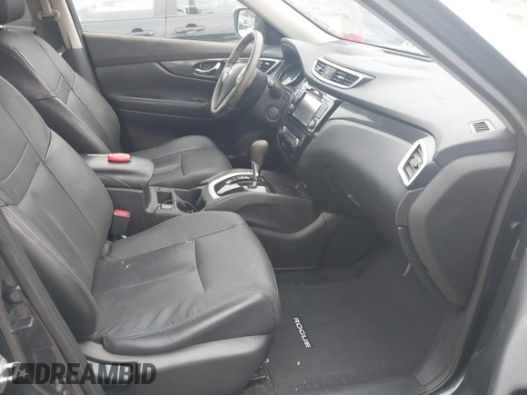 2014 Nissan Rogue SL with VIN 5N1AT2MV5EC809458, listed as a IAAI auction lot 41990143 with 127,479 mi miles. Bid and sale history available at carsss.com. Image 5.