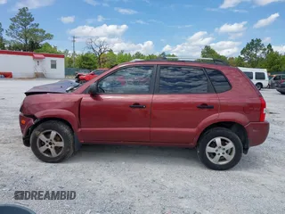 2007 Hyundai Tucson GLS with VIN KM8JM12B27U549064, listed as a IAAI auction lot 42019695 with 223,144 mi miles. Bid and sale history available at carsss.com. Image 14.