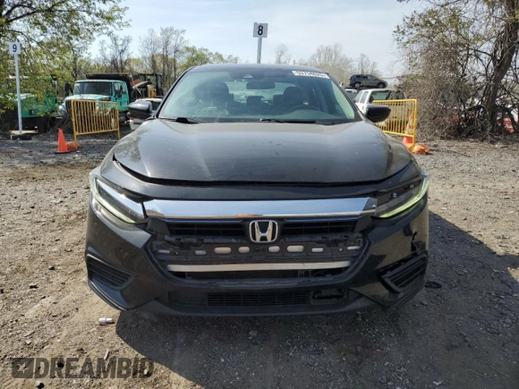 2019 Honda Insight EX with VIN 19XZE4F53KE012804, listed as a Copart auction lot 53758625 with 107,333 mi miles and Salvage Title. Bid and sale history available at carsss.com. Image 5.