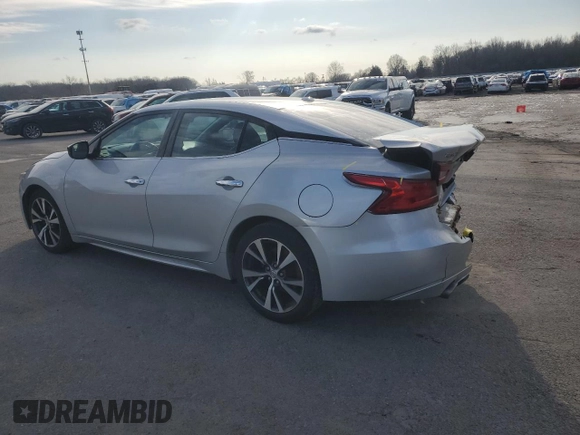 2016 Nissan Maxima SL with VIN 1N4AA6AP8GC447237, listed as a Copart auction lot 45844475 with 159,406 mi miles and Salvage Title. Bid and sale history available at DreamBid. Image 2.