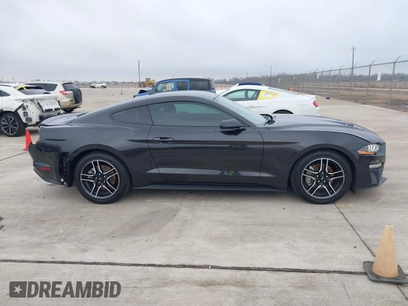 2022 Ford Mustang EcoBoost with VIN 1FA6P8TH5N5130619, listed as a IAAI auction lot 41397659 with 16,836 mi miles. Bid and sale history available at carsss.com. Image 13.