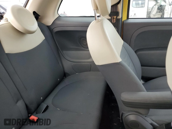 2013 FIAT 500 Pop with VIN 3C3CFFAR9DT743409, listed as a Copart auction lot 82027754 with 18,517 mi miles and Clean Title. Bid and sale history available at carsss.com. Image 10.