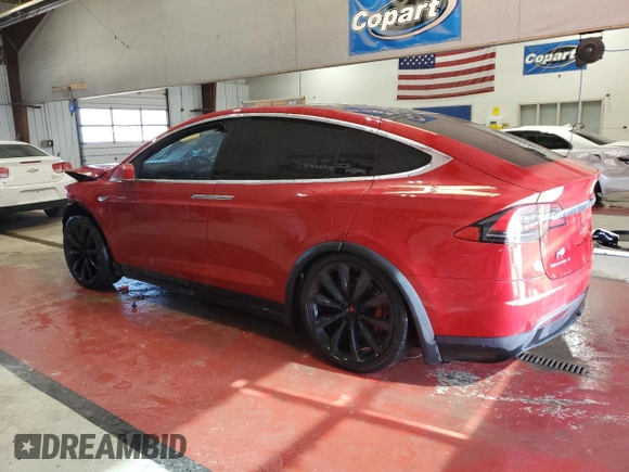 2016 Tesla Model X P90D with VIN 5YJXCAE4XGF011963, listed as a Copart auction lot 49993255 with 139,855 mi miles and Clean Title. Bid and sale history available at carsss.com. Image 2.