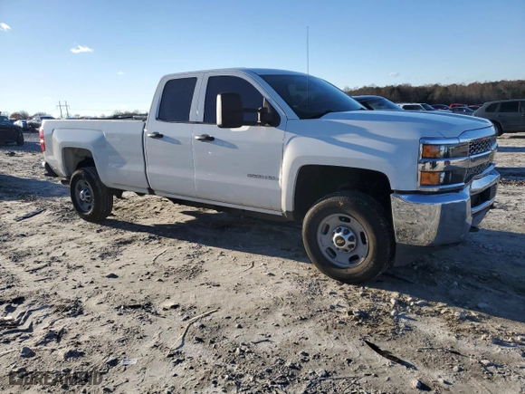 2019 Chevrolet Silverado 2500HD Work Truck with VIN 2GC2CREG6K1171885, listed as a Copart auction lot 82548304 with 153,895 mi miles and Salvage Title. Bid and sale history available at carsss.com. Image 4.
