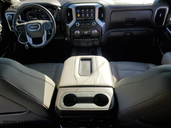 2019 GMC Sierra 1500 SLT with VIN 3GTU9DED2KG265625, listed as a Copart auction lot 45293105 with 112,137 mi miles and Salvage Title. Bid and sale history available at carsss.com. Image 8.