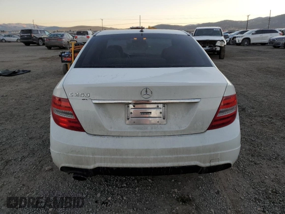 2012 Mercedes-Benz C 250 Sport с VIN WDDGF4HB2CR230848, выставлен на аукционе Copart как лот 83357474 с пробегом Не указан миль и Списание • Salvage title. История ставок и продаж доступна на DreamBid. Изображение 6.