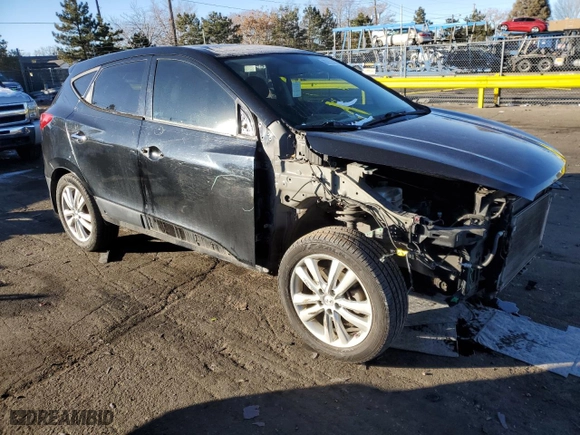 2011 Hyundai Tucson Limited with VIN KM8JUCAC4BU260329, listed as a Copart auction lot 87921435 with 164,810 mi miles and Salvage Title. Bid and sale history available at carsss.com. Image 4.