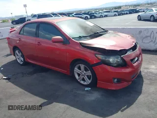 2009 Toyota Corolla XRS with VIN 1NXBE40E49Z011355, listed as a IAAI auction lot 42169188 with Not Provided miles. Bid and sale history available at carsss.com. Image 1.