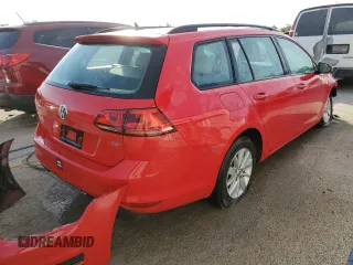 2015 Volkswagen Golf SportWagen TSI SE with VIN 3VWC17AU8FM518283, listed as a Copart auction lot 76970444 with 108,545 mi miles and Salvage Title. Bid and sale history available at carsss.com. Image 3.