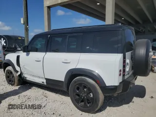 2023 Land Rover Defender X-Dynamic SE with VIN SALE27EU6P2114922, listed as a Copart auction lot 54155495 with 24,335 mi miles and Salvage Title. Bid and sale history available at DreamBid. Image 2.