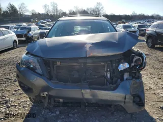 2017 Nissan Pathfinder S with VIN 5N1DR2MM0HC653501, listed as a Copart auction lot 80642973 with 93,074 mi miles and Salvage Title. Bid and sale history available at carsss.com. Image 5.