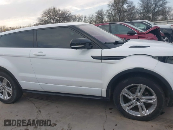2012 Land Rover Range Rover Evoque Dynamic Premium with VIN SALVT1BG7CH654814, listed as a IAAI auction lot 41743072 with 120,298 mi miles. Bid and sale history available at carsss.com. Image 14.