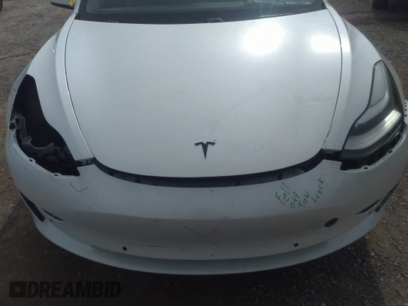2020 Tesla Model 3 Standard Range Plus with VIN 5YJ3E1EA0LF597839, listed as a IAAI auction lot 41639219 with 49,220 mi miles. Bid and sale history available at carsss.com. Image 10.