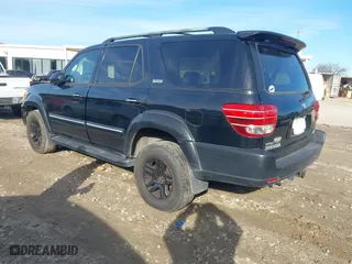 2006 Toyota Sequoia SR5 with VIN 5TDZT34A56S268180, listed as a IAAI auction lot 41328009 with 274,926 mi miles. Bid and sale history available at carsss.com. Image 3.