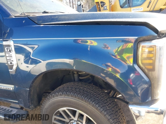 2018 Ford Super Duty F-250 SRW XL with VIN 1FT7W2BT2JEB68095, listed as a IAAI auction lot 41643844 with 1 mi miles. Bid and sale history available at carsss.com. Image 12.