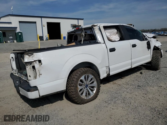 2018 Ford F-150 XL with VIN 1FTEW1CP3JFC91711, listed as a Copart auction lot 49427375 with 115,302 mi miles and Salvage Title. Bid and sale history available at carsss.com. Image 3.