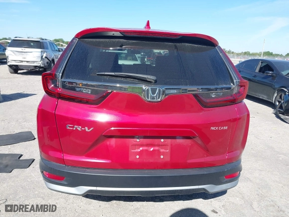 2022 Honda CR-V EX with VIN 7FARW1H53NE024446, listed as a IAAI auction lot 41853249 with 16,896 mi miles. Bid and sale history available at carsss.com. Image 16.