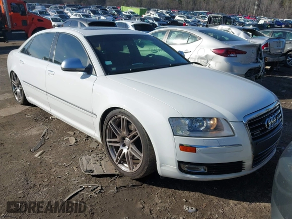 2009 Audi A8 L 4.2L with VIN WAUMV94E39N002352, listed as a IAAI auction lot 41443884 with 138,269 mi miles. Bid and sale history available at carsss.com. Image 1.