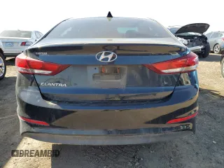 2017 Hyundai Elantra SE with VIN 5NPD84LF5HH152257, listed as a Copart auction lot 47344035 with 44,343 mi miles and Salvage Title. Bid and sale history available at DreamBid. Image 6.