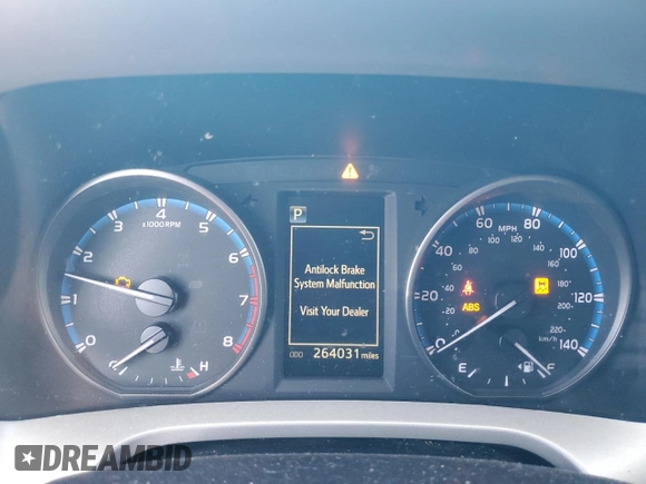 2017 Toyota RAV4 LE with VIN 2T3BFREV8HW676137, listed as a Copart auction lot 46042844 with 264,031 mi miles and Salvage Title. Bid and sale history available at carsss.com. Image 9.