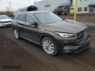2019 Infiniti QX50 PURE with VIN 3PCAJ5M37KF108445, listed as a Copart auction lot 82199064 with 133,707 mi miles and Salvage Title. Bid and sale history available at carsss.com. Image 4.