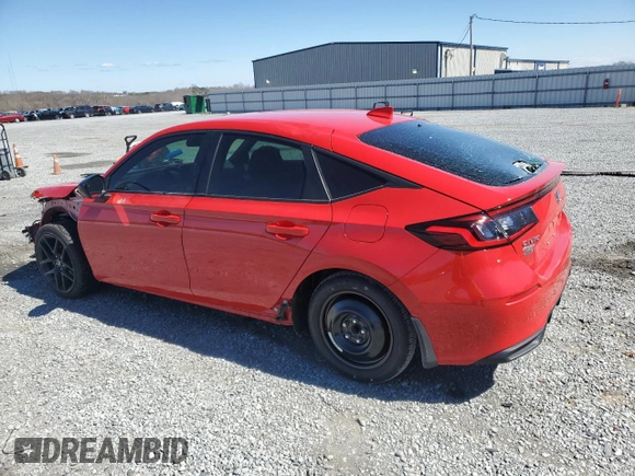 2025 Honda Civic Sport z VIN 19XFL2H86SE001784, wystawiony jako Copart lot #49440235 z przebiegiem 7558 mil mil oraz Szkoda całkowita • Salvage title. Historia ofert i sprzedaży dostępna na DreamBid. Obrazek 2.